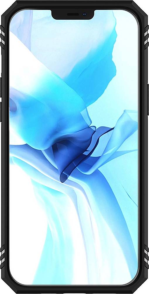 Alt View 2. SaharaCase - Military Kickstand Series Carrying Case for Apple iPhone 12 Pro Max - Black.