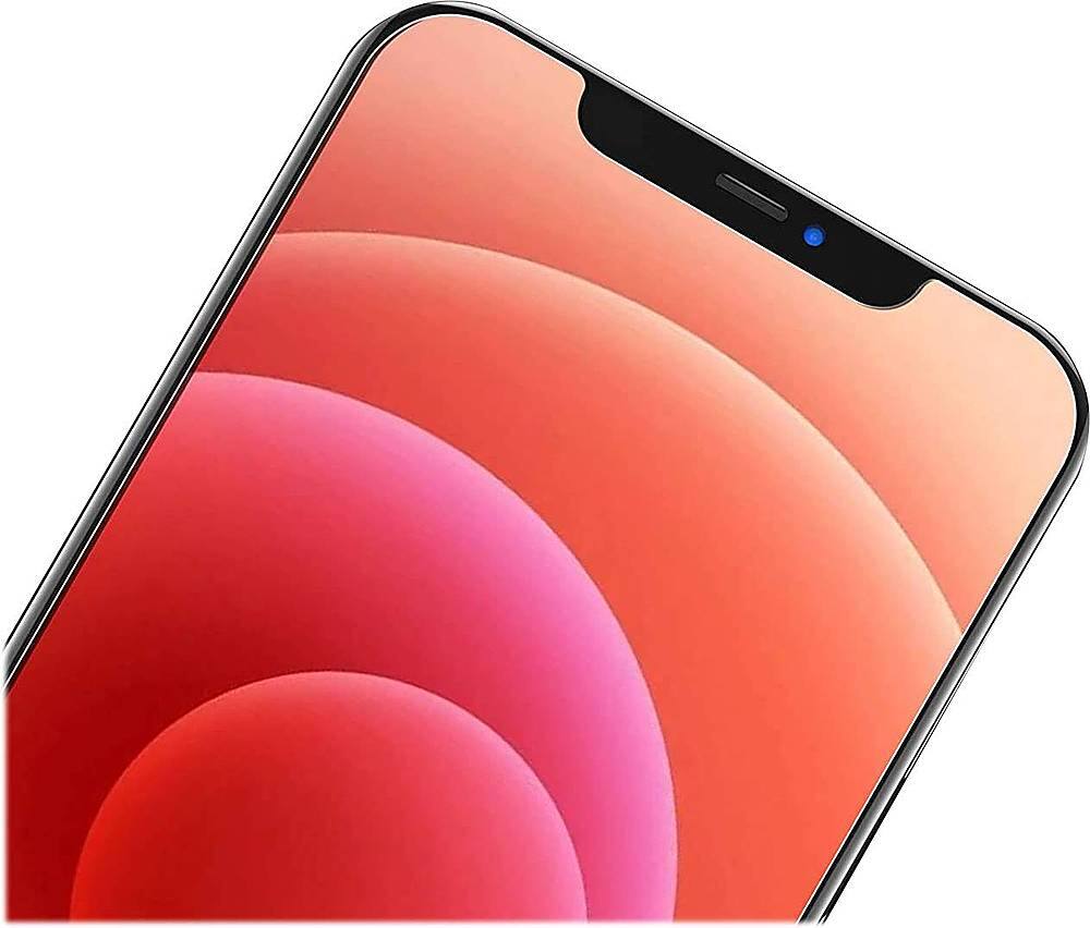Alt View 12. SaharaCase - ZeroDamage Ultra Strong Tempered Glass Screen Protector for Apple&#174; iPhone&#174; 12 and 12 Pro (2-Pack) - Clear.