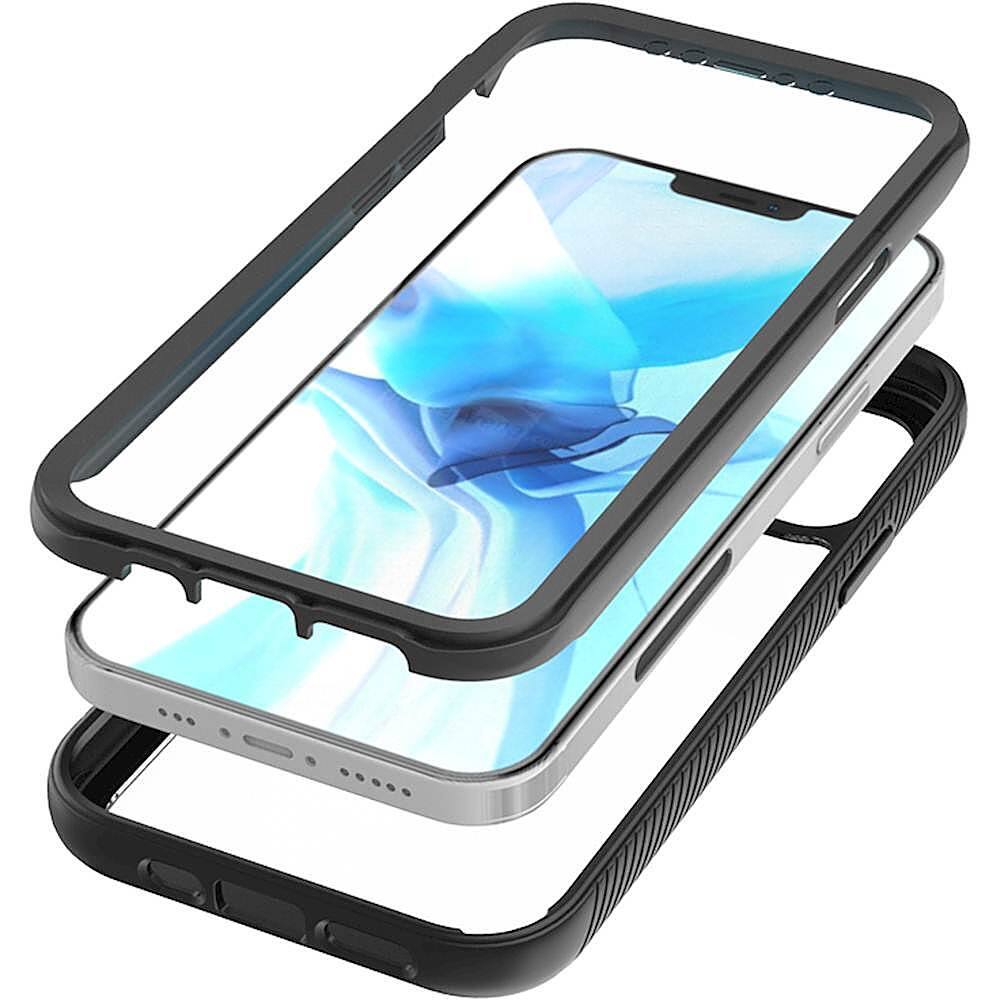 Alt View 14. SaharaCase - Grip Series Carrying Case for Apple iPhone 12 and Apple iPhone 12 Pro - Black.
