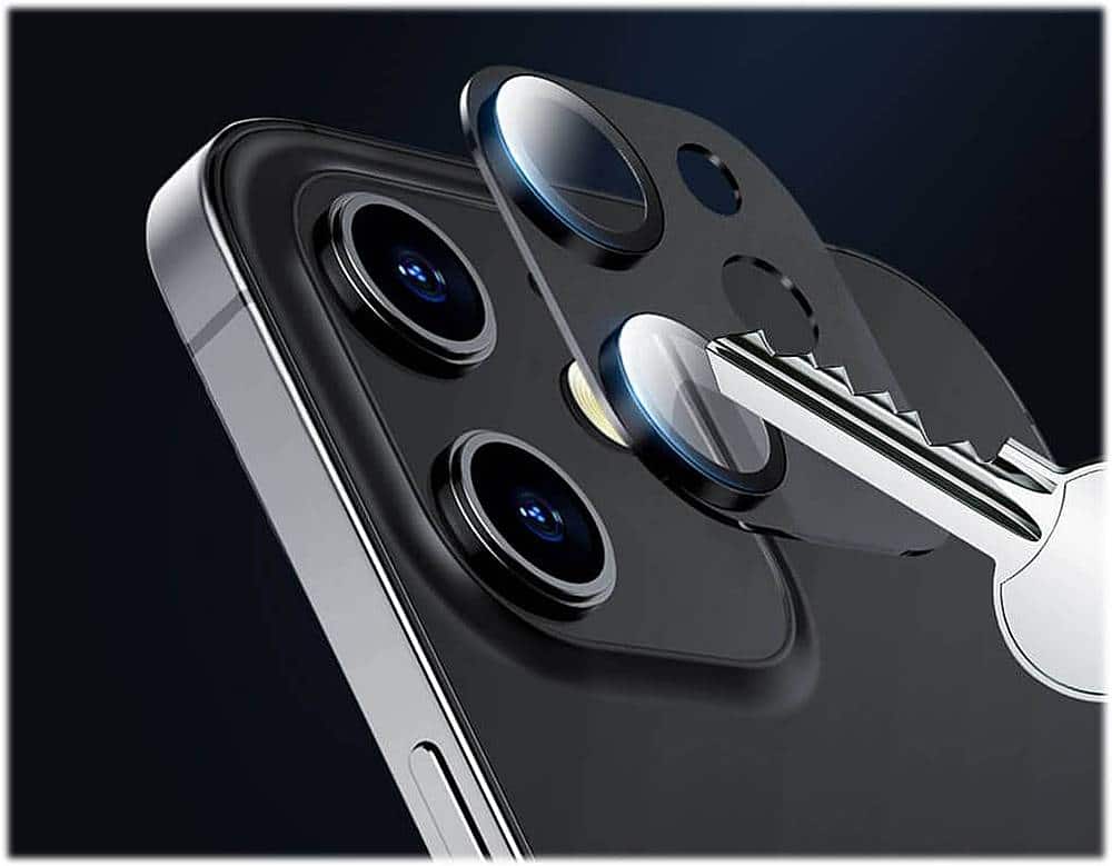 Alt View 13. SaharaCase - FlexiGlass Camera Lens Protector for Apple® iPhone® 12 mini (2-Pack) - Clear.