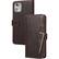 Alt View Zoom 11. SaharaCase - Folio Wallet Case for Apple iPhone 12 mini - Brown.