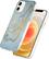 Alt View Zoom 11. SaharaCase - Marble Carrying Case for Apple iPhone 12 and 12 Pro - Blue Marble.