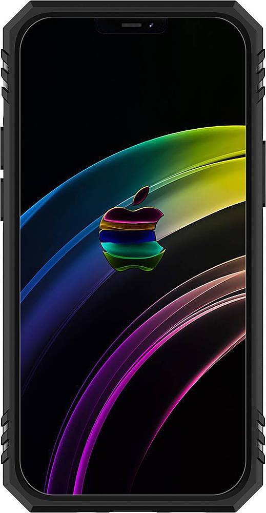 Alt View Zoom 2. SaharaCase - Military Kickstand Series Carrying Case for Apple iPhone 12 mini - Red.