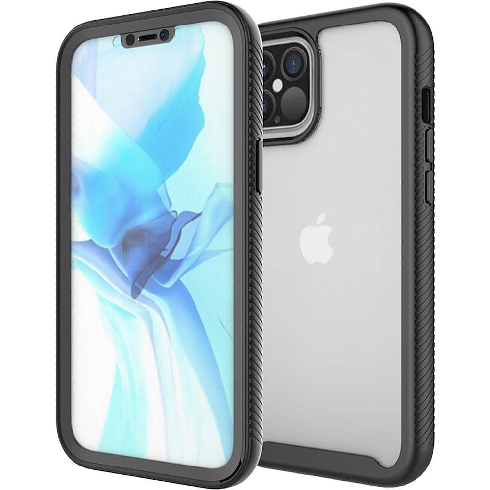 Alt View 11. SaharaCase - Grip Series Carrying Case for Apple iPhone 12 Pro Max - Black.