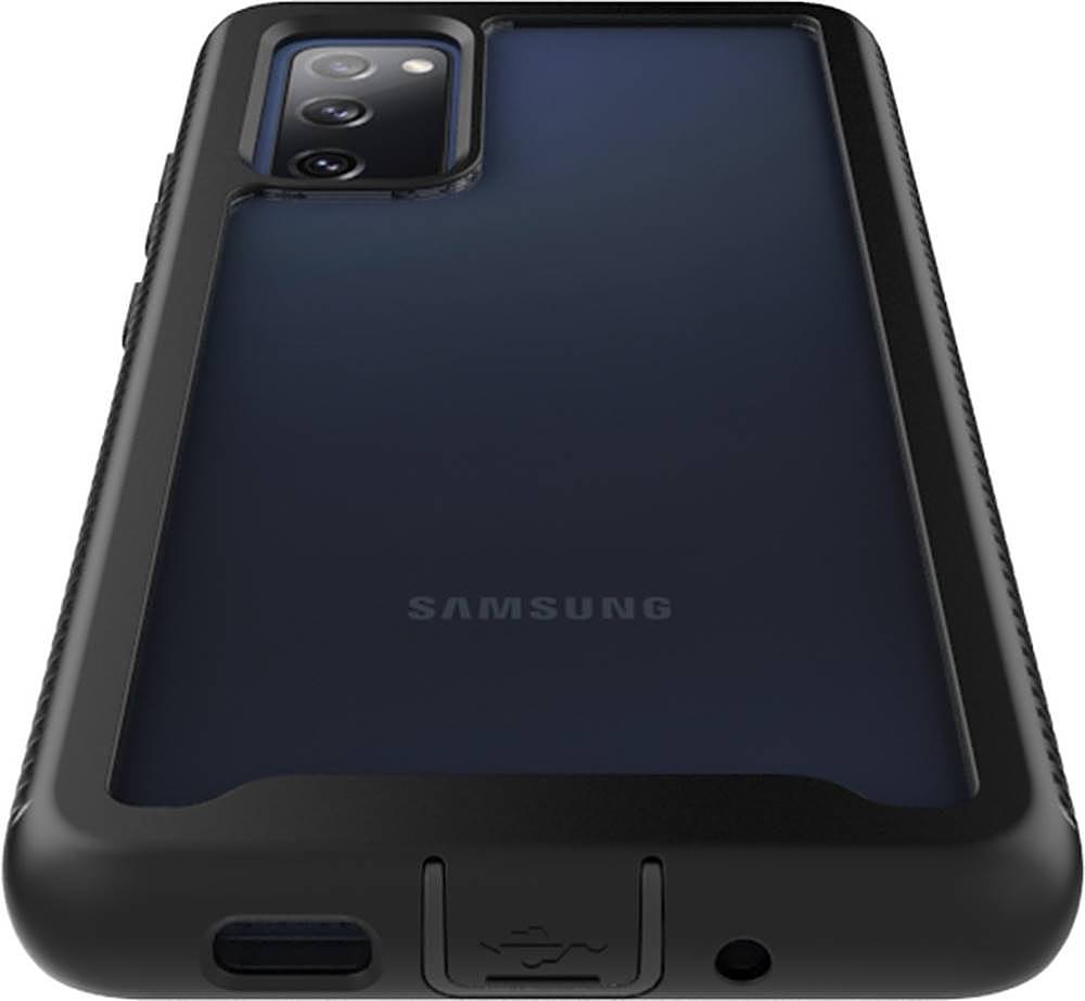 Alt View 12. SaharaCase - GRIP Series Carying Case for Samsung Galaxy S20 FE - Black.
