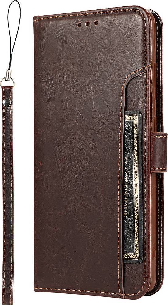 Alt View 11. SaharaCase - Folio Wallet Case for Samsung Galaxy S20 FE - Brown.