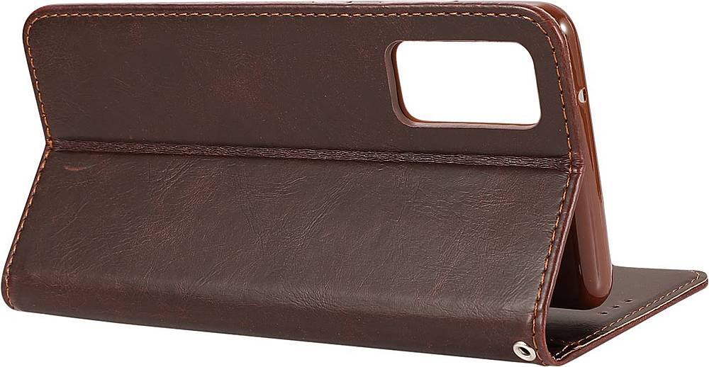 Alt View 15. SaharaCase - Folio Wallet Case for Samsung Galaxy S20 FE - Brown.