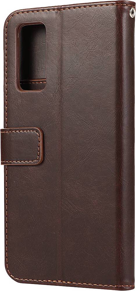 Saharacase Folio Wallet Case For Samsung Galaxy S20 Fe Brown Sb S S20fe W Brw Best - Samsung Wallet Case S20