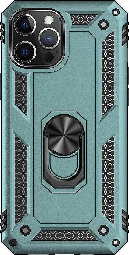 Alt View 1. SaharaCase - Military Kickstand Series Carrying Case for Apple iPhone 12 and 12 Pro - Green.