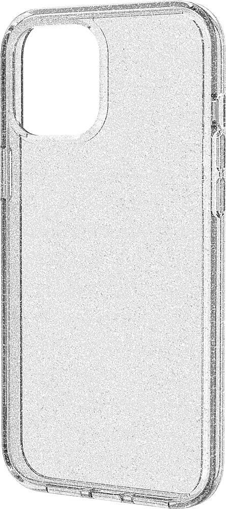 Alt View 11. SaharaCase - Sparkle Series Hard Shell Case for Apple iPhone 12 Pro Max - Clear.