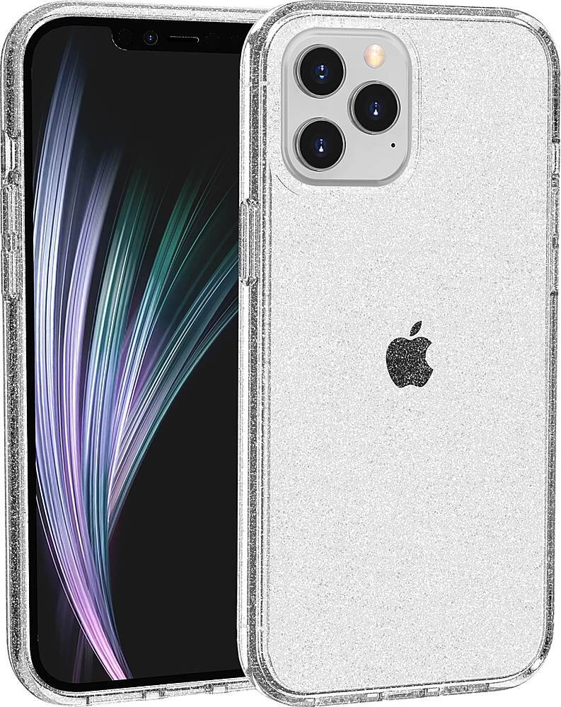 Alt View 16. SaharaCase - Sparkle Series Hard Shell Case for Apple iPhone 12 Pro Max - Clear.