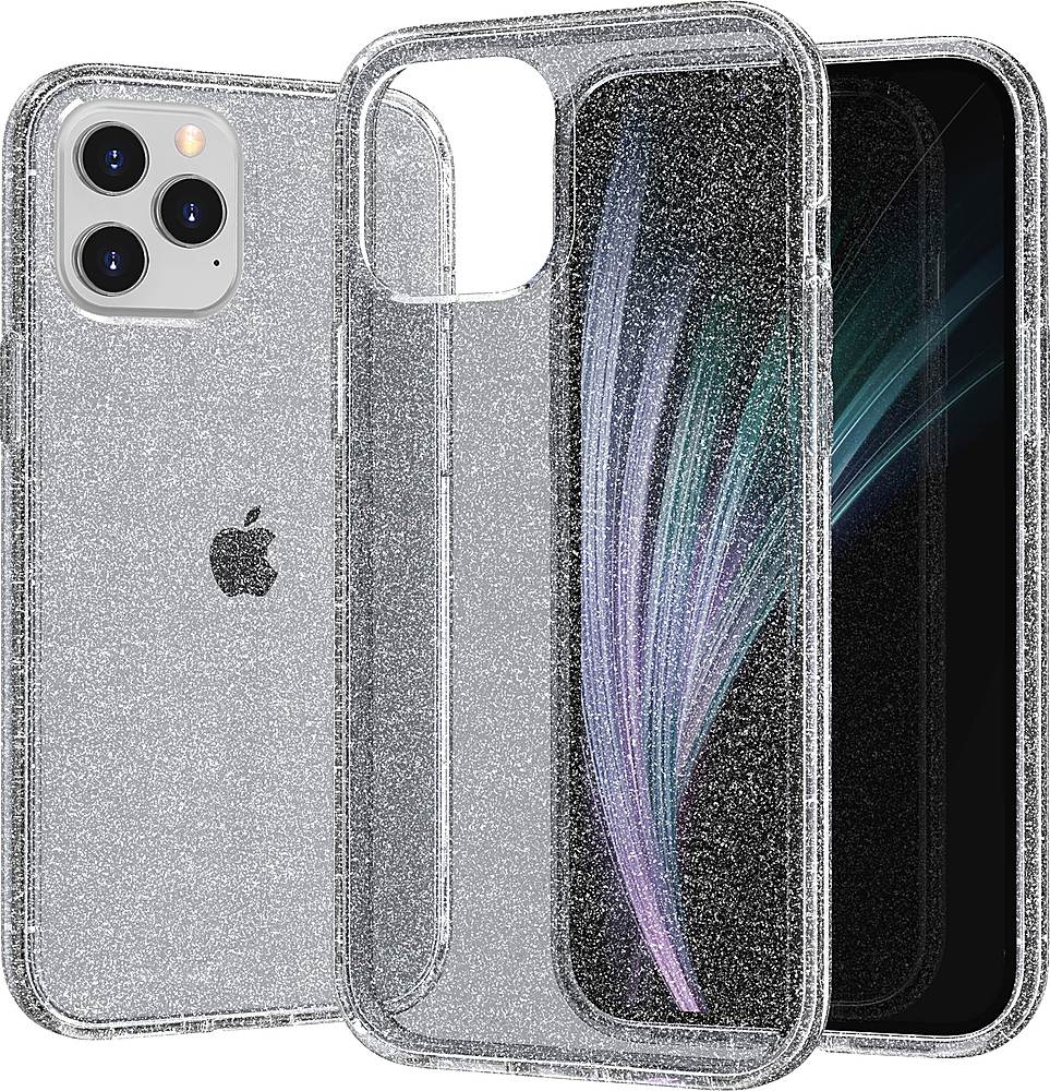 SaharaCase - Sparkle Series Case for Apple iPhone 12 Pro Max - Clear
