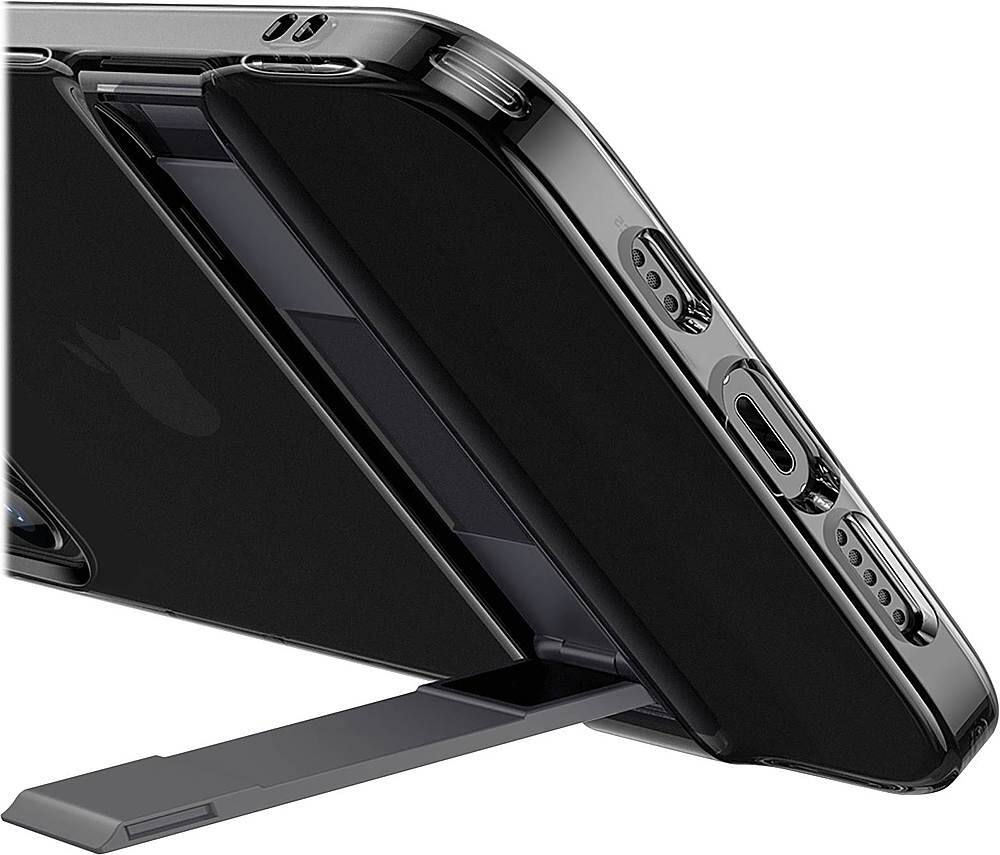 Alt View 14. SaharaCase - AirBoost Shield Carrying Case for Apple iPhone 12 Pro Max - Transparent Black.