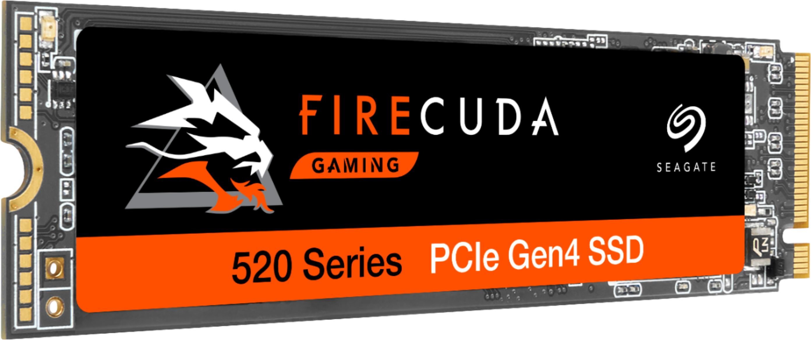 Seagate - FireCuda 520 NVMe 2TB PCIe Gen 4 x4 Internal Solid State Drive