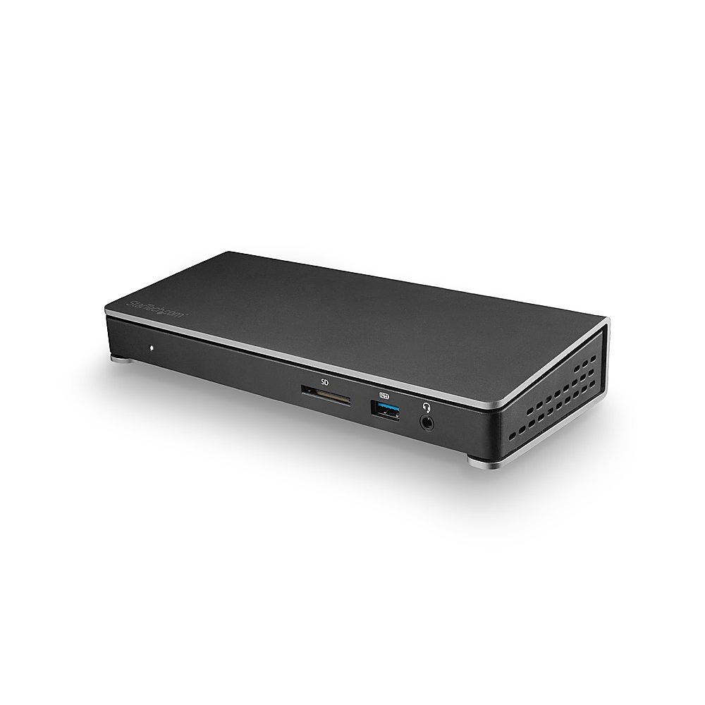 StarTech.com - Thunderbolt 3 Dock - Dual Monitor 4K 60Hz TB3 Laptop Docking Station with DisplayPort