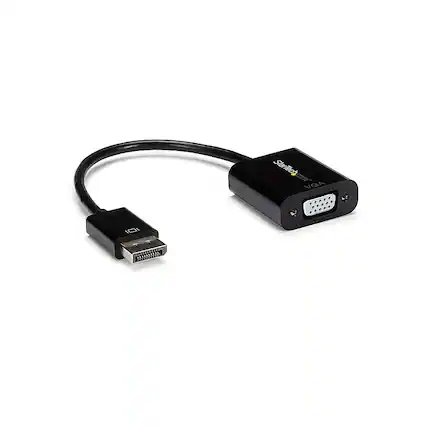 Angle. StarTech.com - DisplayPort to VGA Adapter - 1920x1200 - Black.