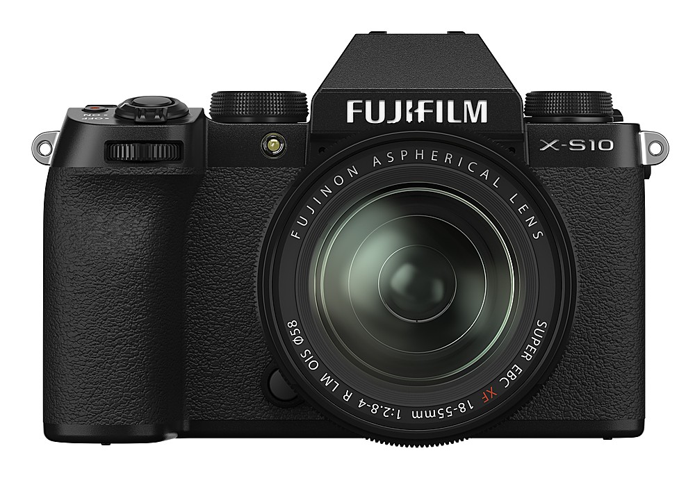 Fujifilm X-S10 Mirrorless Camera (Body Only) Black 16670041 - Best Buy