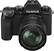 Front. Fujifilm - X-S10 Mirrorless Camera Body with XF18-55mmF2.8-4 R Telephoto Lens - Black.