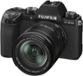 Alt View Zoom 1. Fujifilm - X-S10 Mirrorless Camera Body with XF18-55mmF2.8-4 R Telephoto Lens - Black.