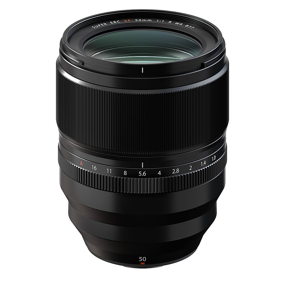Front. Fujifilm - XF50mmF1.0 Telephoto Lens - Black.