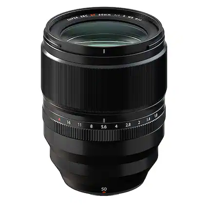 Front. Fujifilm - XF50mmF1.0 Telephoto Lens - Black.