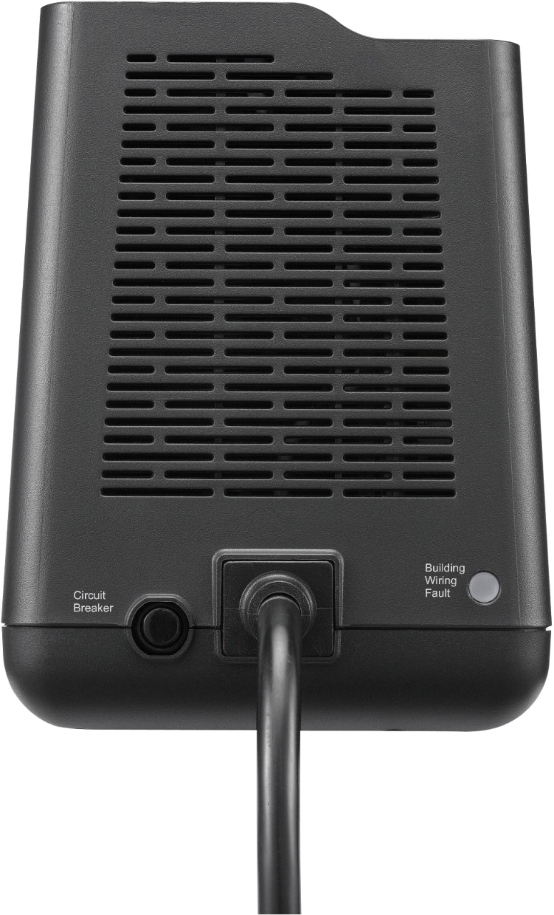 Alt View 14. APC - Back-UPS 850VA Wall Mountable UPS - Black.