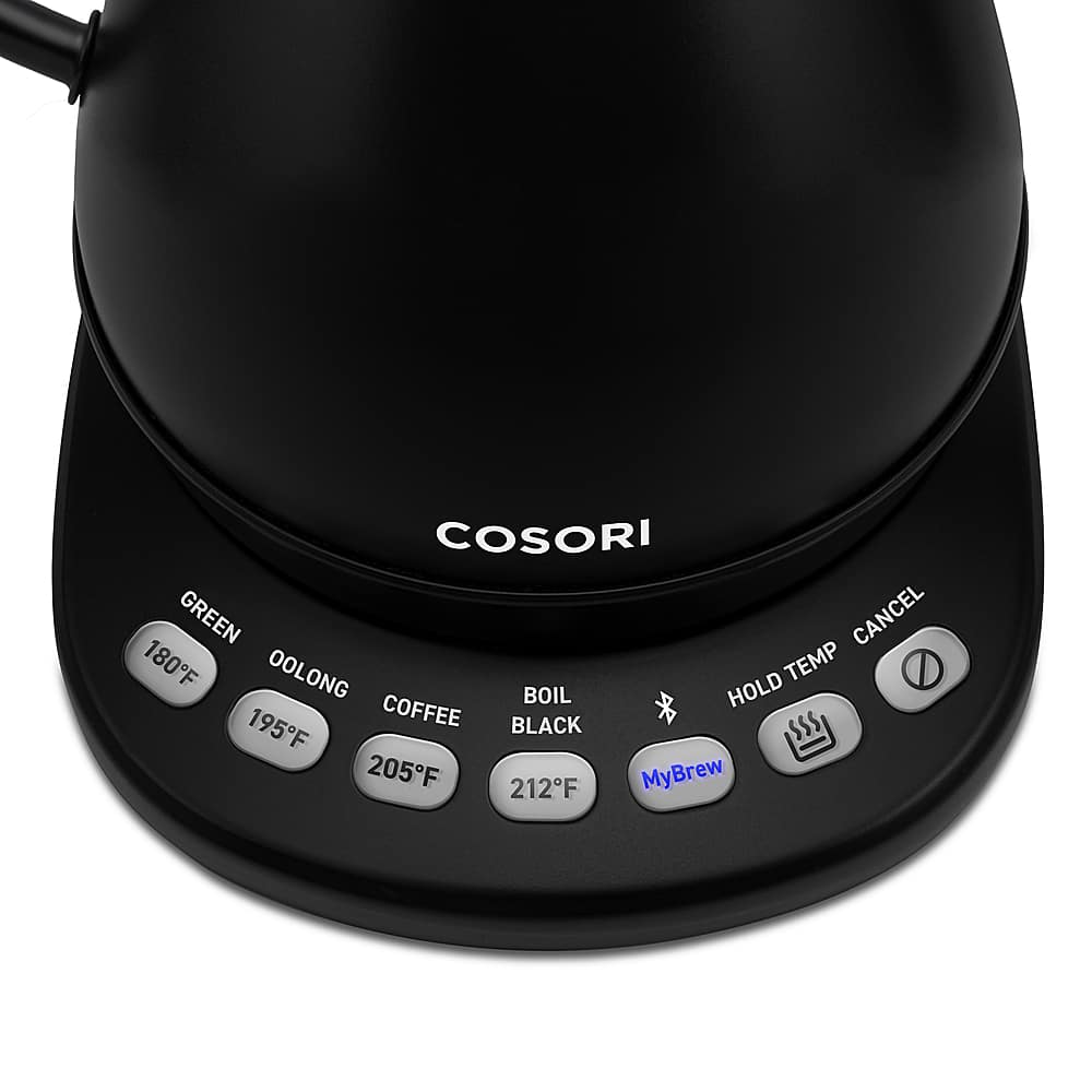Alt View 12. Cosori - Smart 0.8L Gooseneck Electric Kettle - Black.