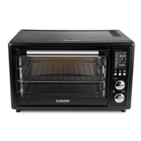 Cosori - Deluxe XLS 32qt Toaster Oven with Air Fryer Function - Black - Angle_Zoom