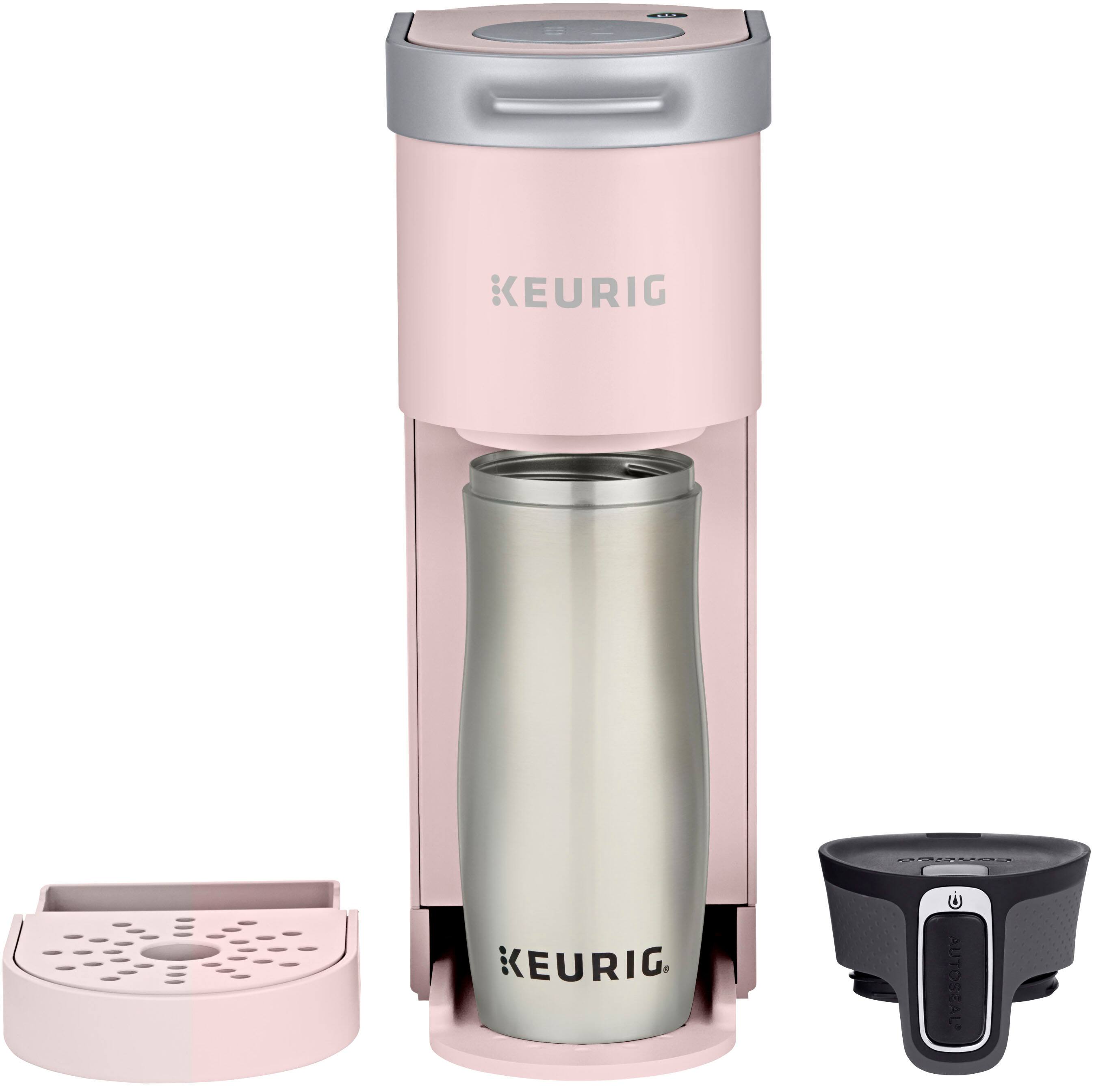 Alt View 11. Keurig - K-Mini® Single Serve K-Cup Pod Coffee Maker - Dusty Rose.