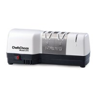 Chef'sChoice - Electric and Manual Hybrid Knife Sharpener - White - Angle_Zoom