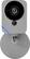 Front. ADT - ADT Outdoor Security Camera for Wireless Home Surveillance - Pearl Gray.