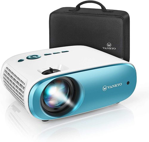 Vankyo - Cinemango 100 Mini 720P HD Projector - Blue
