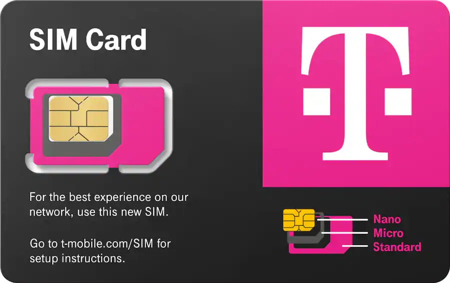 T Mobile TMO TRIPLE SIM CARD 64K 5G Black - Best Buy