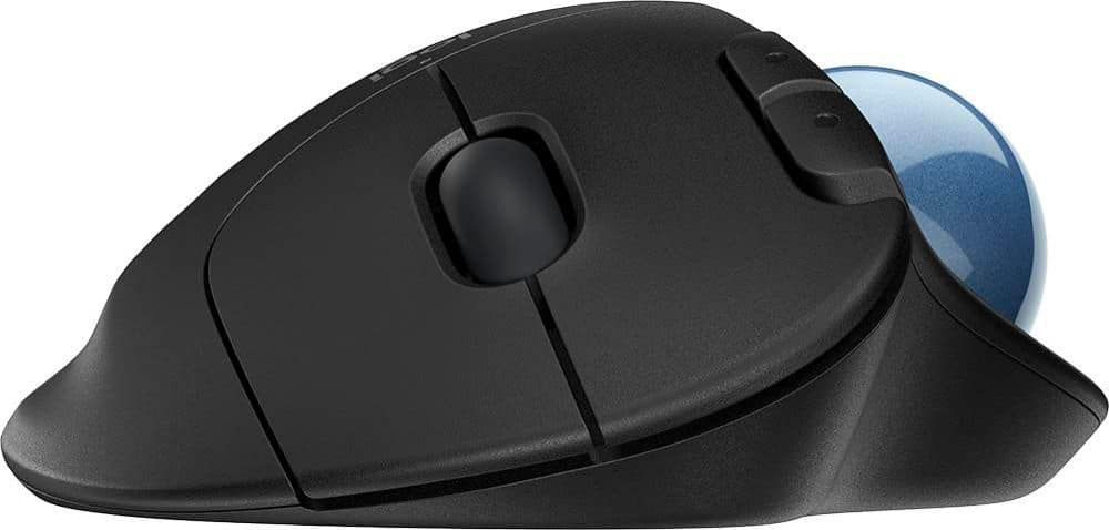 Logitech ERGO M575 for Business souris Droitier RF sans fil + Bluetooth  Trackball 2000 DPI sur