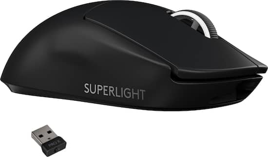 Logitech G Pro X Superlight Wireless Gaming Mouse Black 910 Best Buy