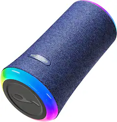 Soundcore - Anker Flare 2 Wireless Portable Waterproof Bluetooth Speaker - Blue - Front_Zoom