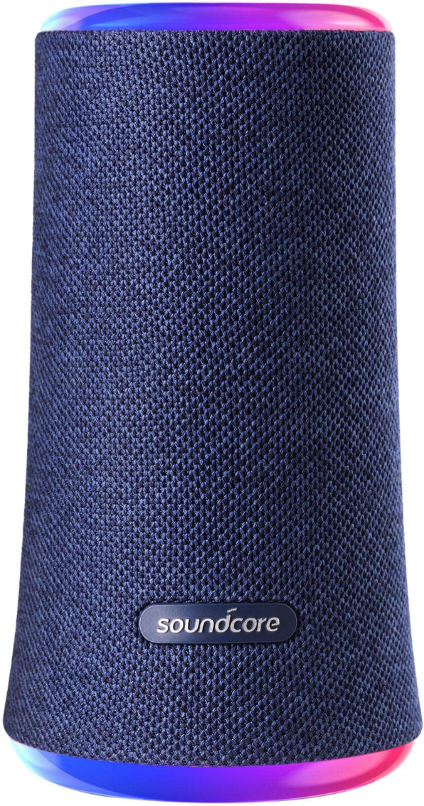Alt View 11. Soundcore - by Anker Flare 2 Wireless Portable Waterproof Bluetooth Speaker - Blue.