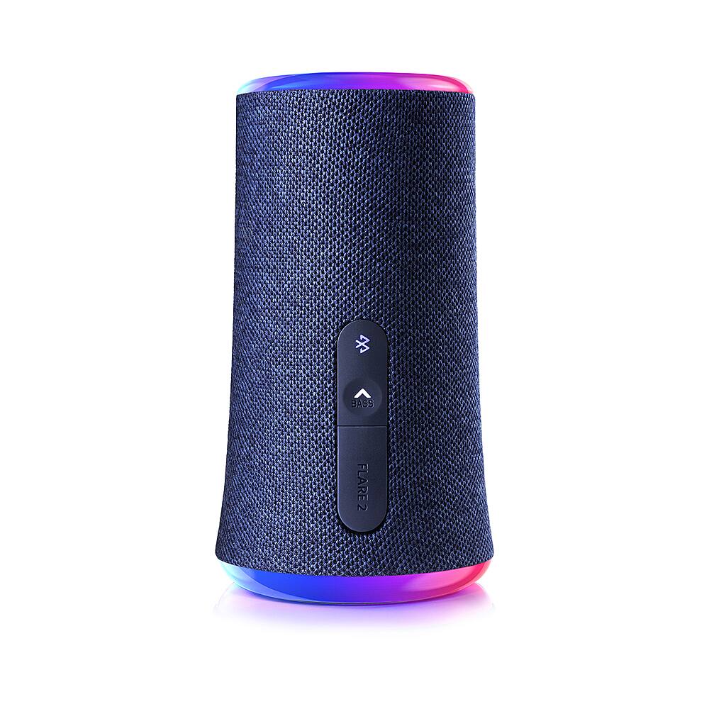 Alt View 17. Soundcore - by Anker Flare 2 Wireless Portable Waterproof Bluetooth Speaker - Blue.