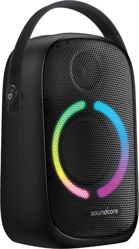 Anker Soundcore Rave Neo Portable Bluetooth Speaker with Lights - Black