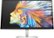 Front Zoom. HP - 28" IPS LED 4K UHD Monitor with HDR (HDMI, DisplayPort) - Silver & Black.