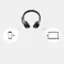 Alt View 12. Logitech - Zone Wireless Bluetooth Noise-Cancelling Headset for Open Office - Graphite.