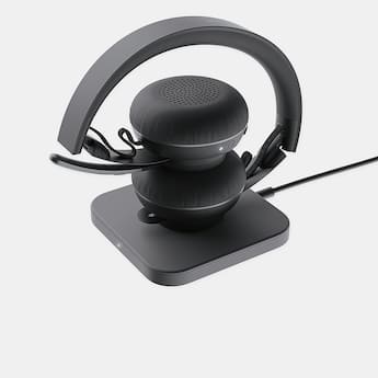 Logitech Zone Wireless Bluetooth Noise Cancelling Headset for Open Logitech Zone Wireless Bluetooth Noise Cancelling Headset for Open