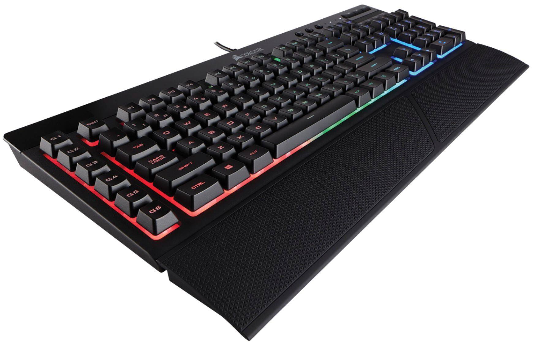 Best Buy CORSAIR Refurbished K55 Fullsize Wired Membrane Gaming