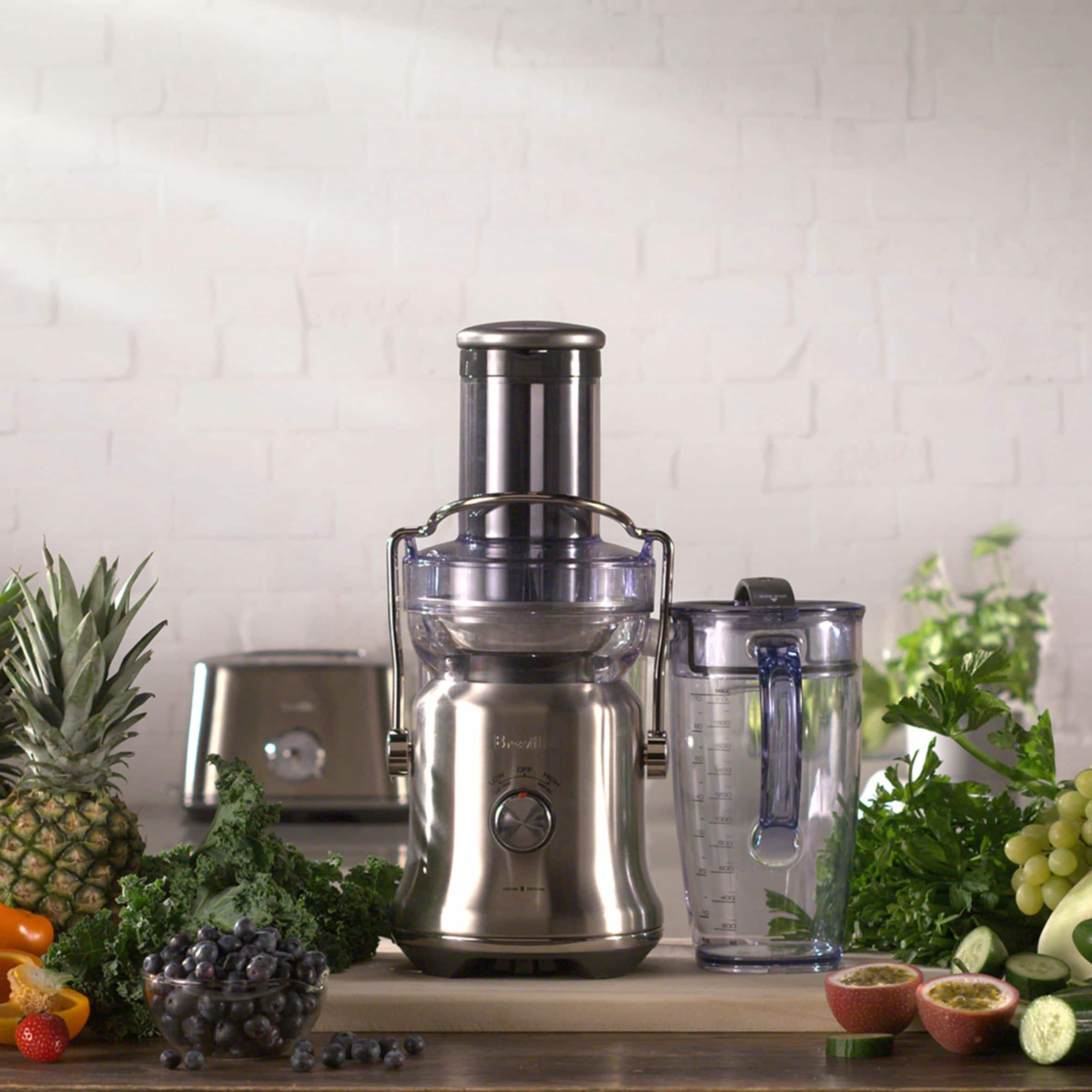 Alt View 18. Breville - the Juice Fountain Cold Plus - Brushed Stainless Steel.