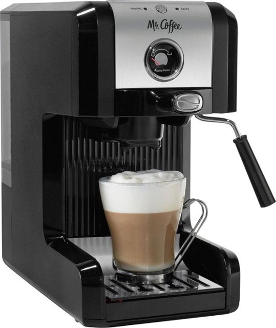 Mr. Coffee – Mr. Coffee® Easy Espresso Machine – Black