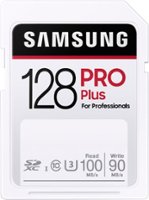 Samsung - PRO Plus SDXC Full size SD Card 128GB - Front_Zoom
