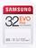 Front. Samsung - EVO Plus SDXC Full size SD Card 32GB (MB-SC32H) - White.