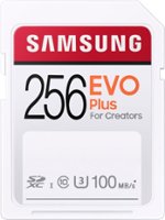 Samsung - EVO Plus SDXC Full size SD Card 256GB (MB-SC256H) - Front_Zoom