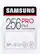 Front. Samsung - PRO Plus SDXC Full size SD Card 256GB - White.