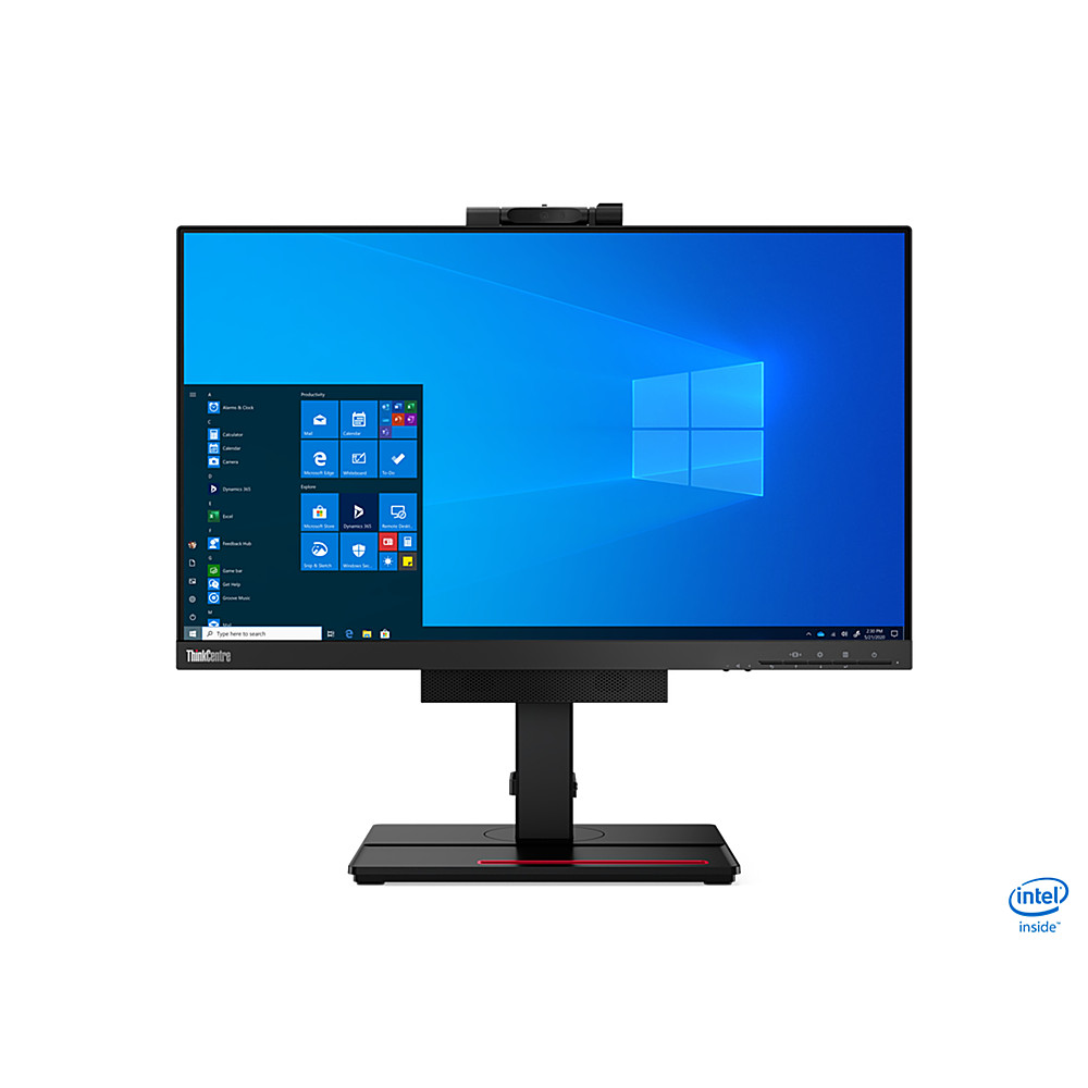 

Lenovo - ThinkCentre Tiny-In-One 24 Gen 4 23.8" IPS LCD FHD Monitor with Webcam (USB 3.1 Type-A, DP) - Black